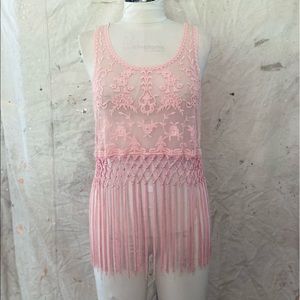 Fringe Tank Top